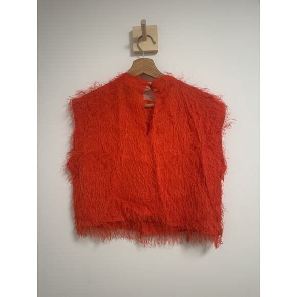Rachel Comey Bacchus Top in Orange Size XS(2) NWT MSRP: $450 - Picture 4 of 6